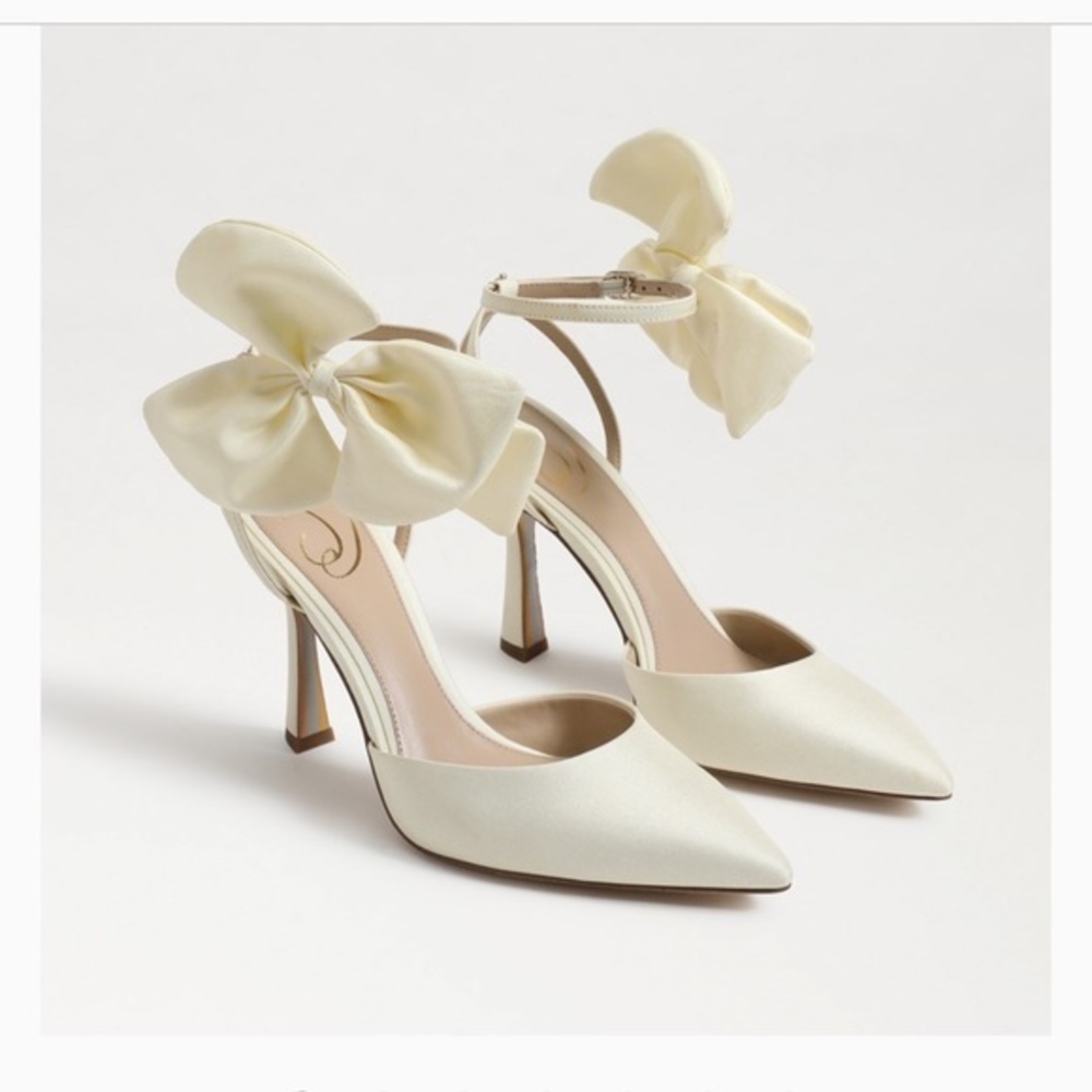 Sam Edelman for revolve  Women's Halie Pointed-Toe Bow Pumps size 7
